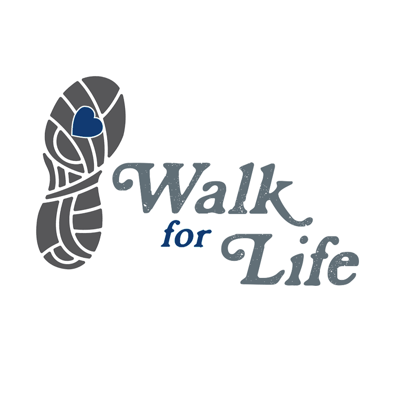 Walk for life logo